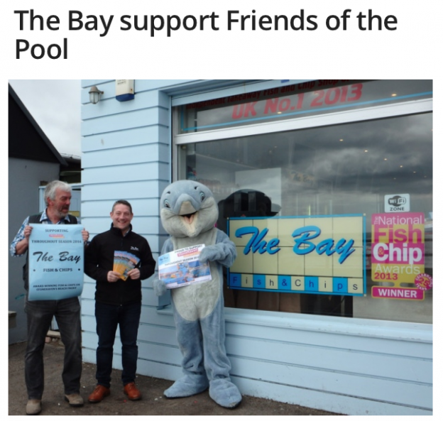 Mearns Leader: The Bay Supports Friends of the Pool