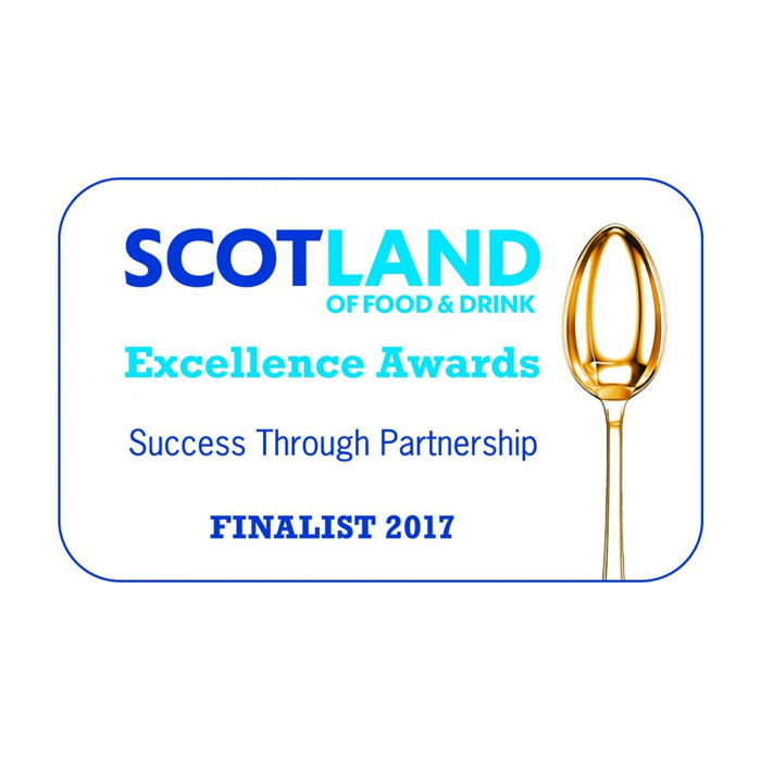 Scotland of Food & Drink Excellence Awards Finalist 2017