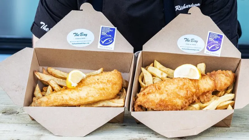 Award-winning fish and chips